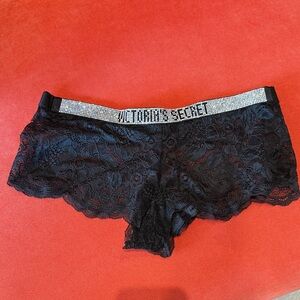 Victoria's Secret Black Lace Panties